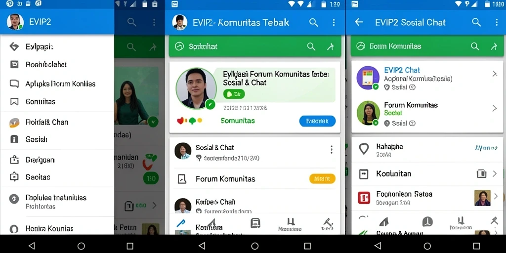 Tampilan antarmuka utama EVIP2 yang menawan untuk forum komunitas.