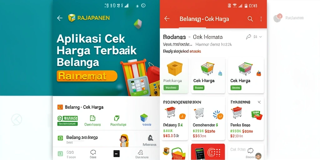 Tampilan antarmuka RAJAPANEN untuk Cek Harga yang sederhana dan efektif.